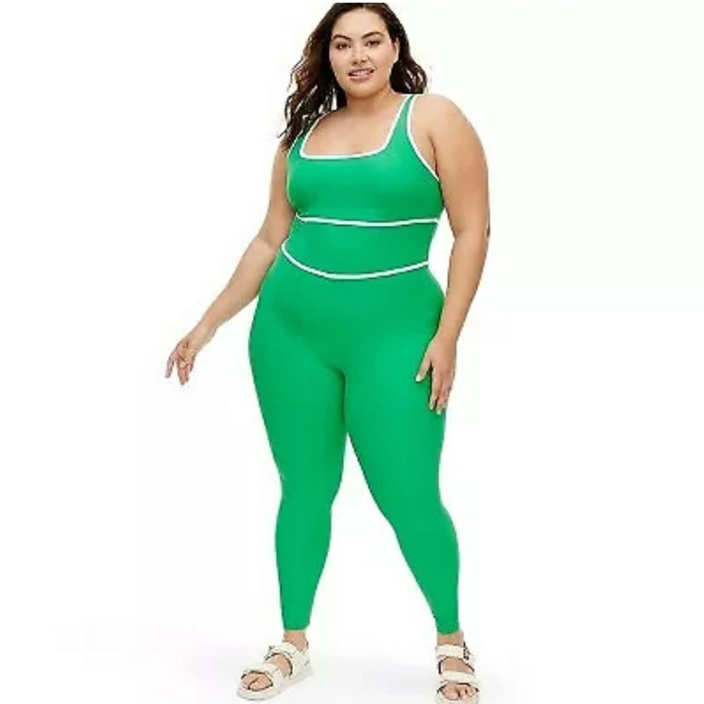 DVF for Target Women's Racerback Full Length Bodysuit - 2X